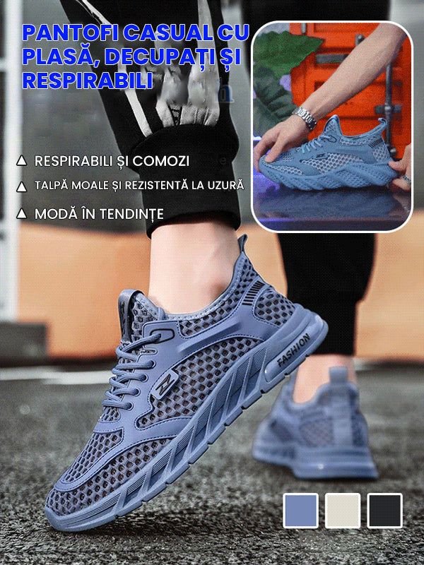 💖Κοίλα, αναπνεύσιμα, ευέλικτα τένις παπούτσια με άνετη εφαρμογή💥-GR