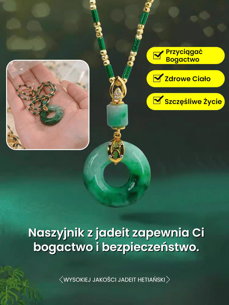 ✨Ramūs papuošalai su nefrito pakabuku-LT