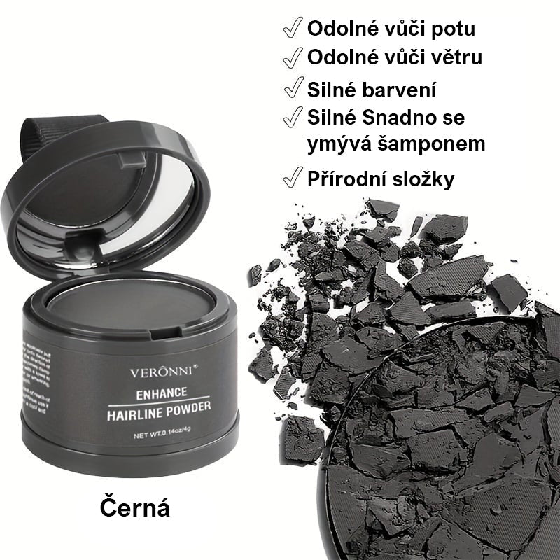 🎉Plaukų linijos pudra akimirksniu paslepia plaukų slinkimą-LT