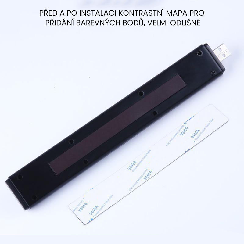 Belaidžio įkrovimo LED aplinkos apšvietimas-LT