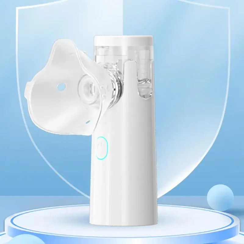 【💨 Idealny wybór na złagodzenie kaszlu lub duszności!】ClearFlow™ | Przenośny nebulizator oddechowy