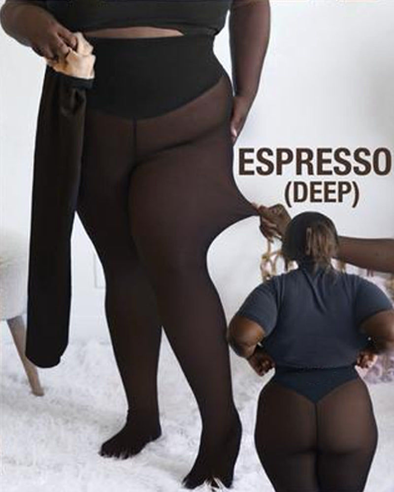 ❄️ Pašiltintos tamprės su viena siūle – šiluma ir lieknas siluetas ✨-LT