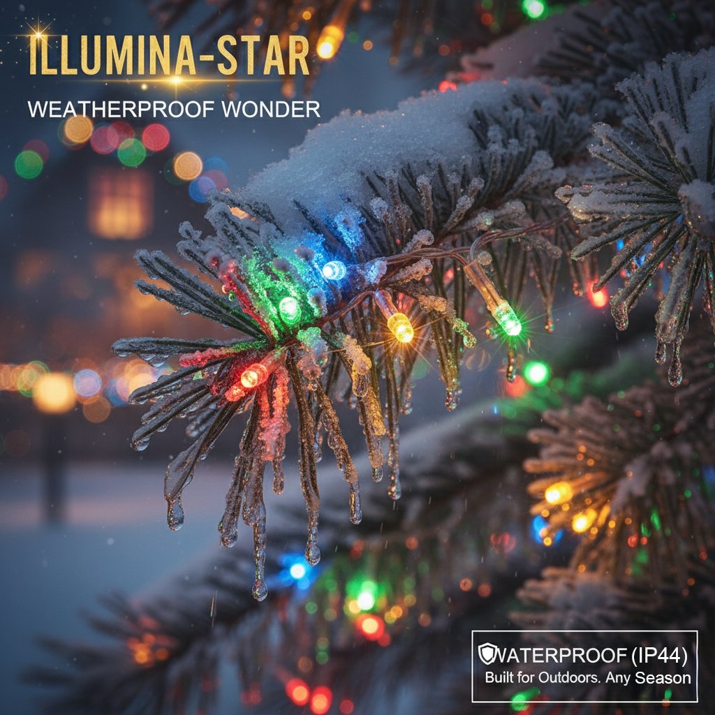 🎁Ankstyvas šventinis išpardavimas su 50 % nuolaida🎄„Starlight Cascade“ kalėdinės lemputės-LT