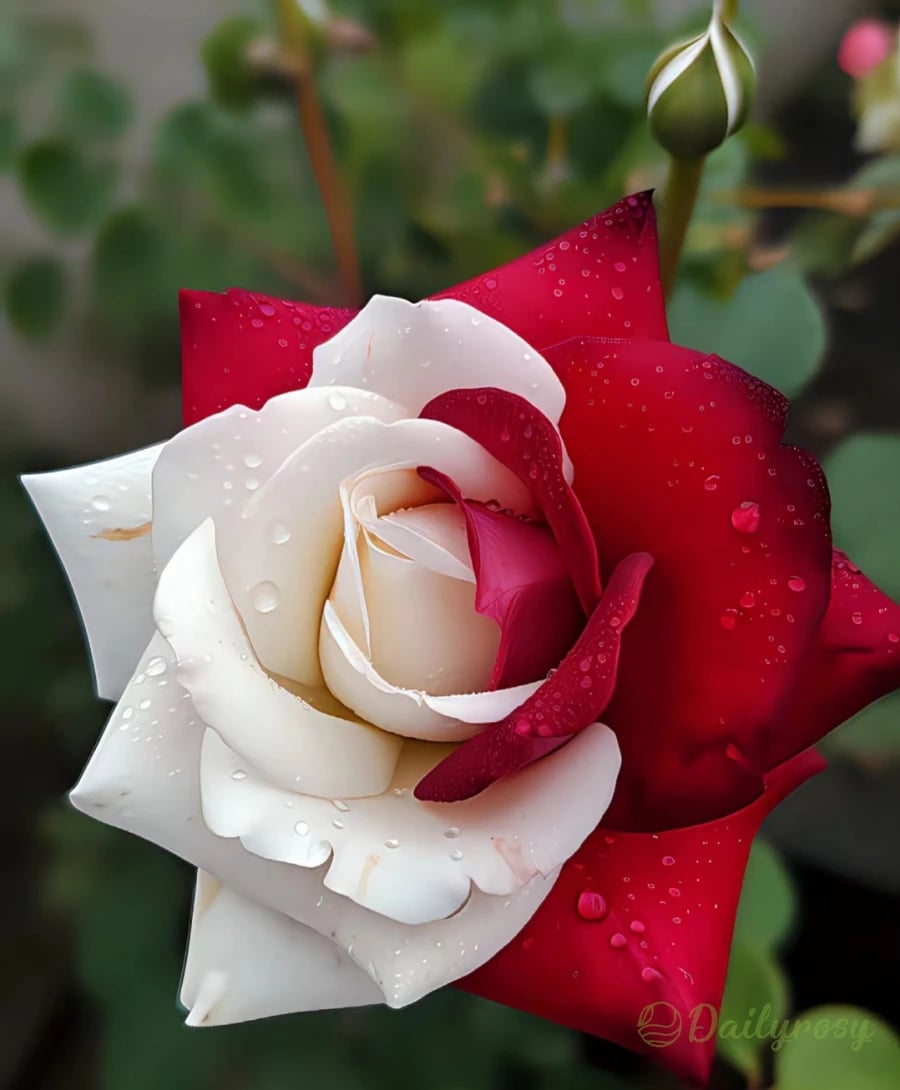 🌹 200/1000 szt. rzadkich nasion bliźniaczej czerwonej i białej róży — Vibrant Garden Blooms