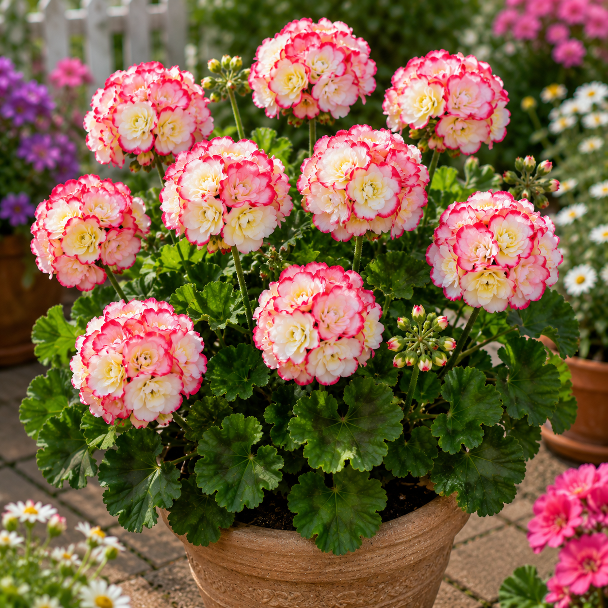 💜 Nasiona geranium gigantycznego Pom-Pom