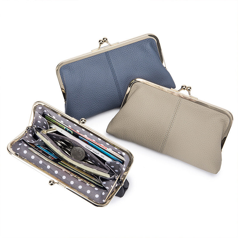 Μακρύ πορτοφόλι από γνήσιο δέρμα-GR