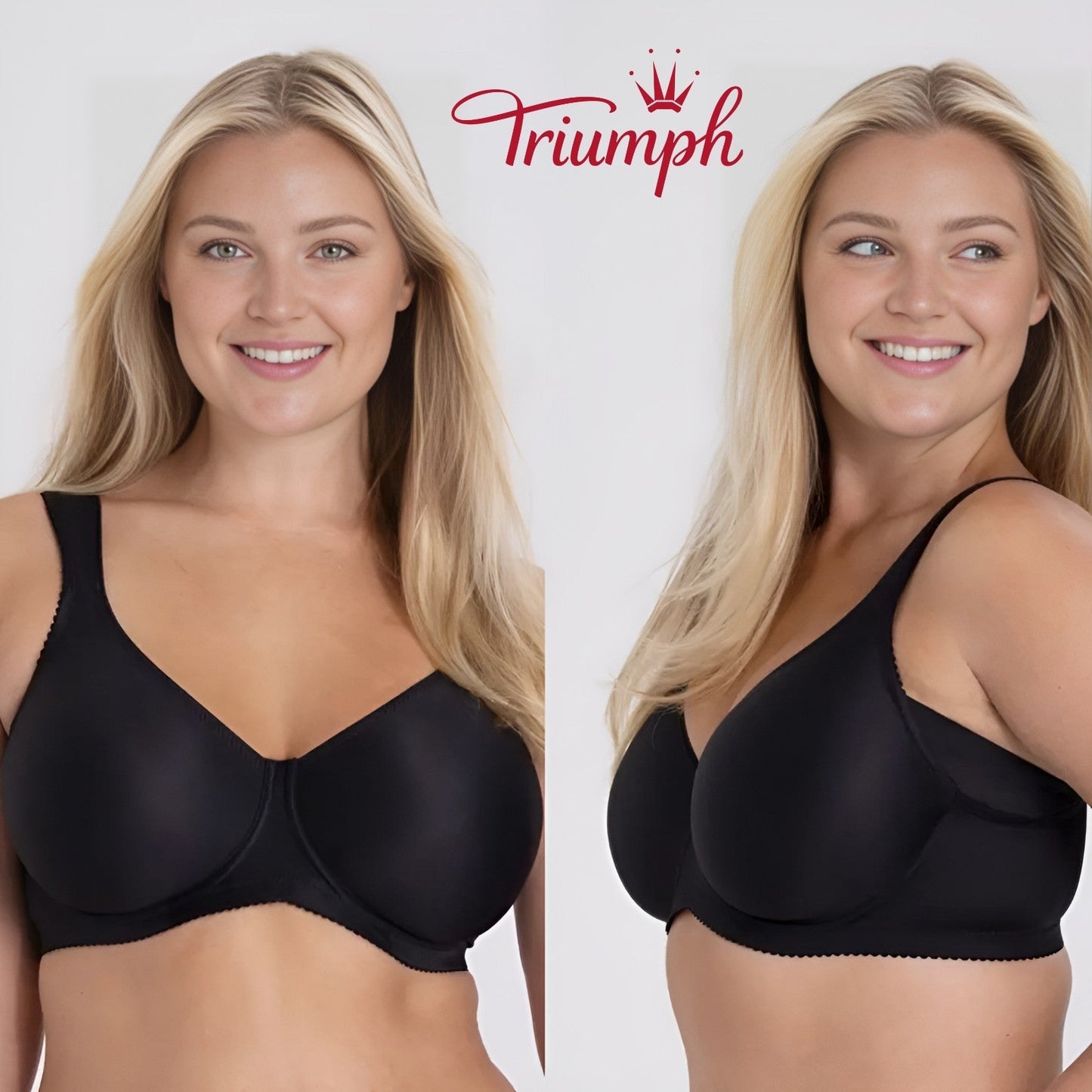 Triumph - (3 τεμάχια) Απλό σουτιέν push-up με full cup-GR
