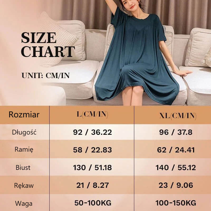 Super mäkké a pohodlné voľné pidžama s krátkymi nožičkami