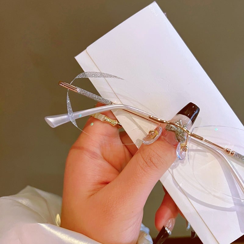 Dámske presbyopické okuliare Diamond Anti-Blue Light-LV 