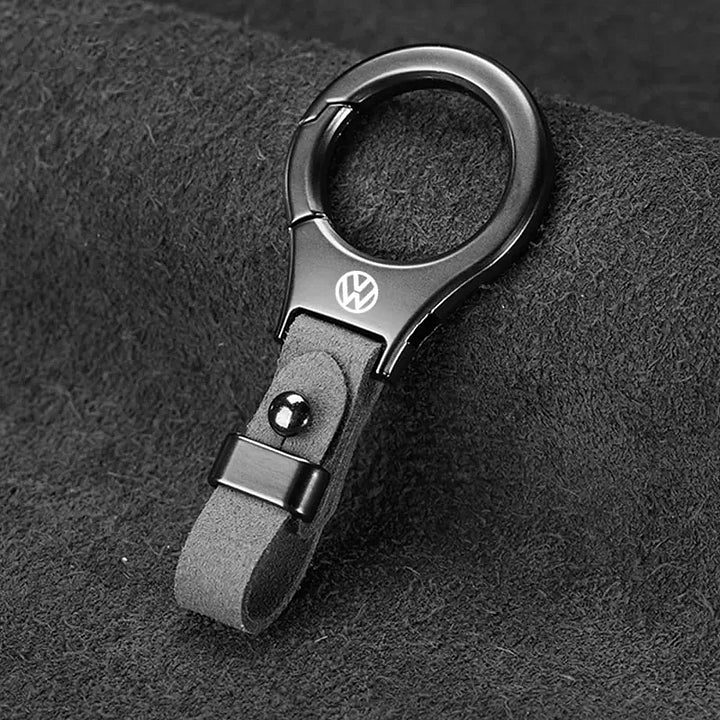 Karštas išpardavimas ✨50% NUOLAIDA ✨Zomšinis automobilio logotipo paprastas raktų pakabukas-LT
