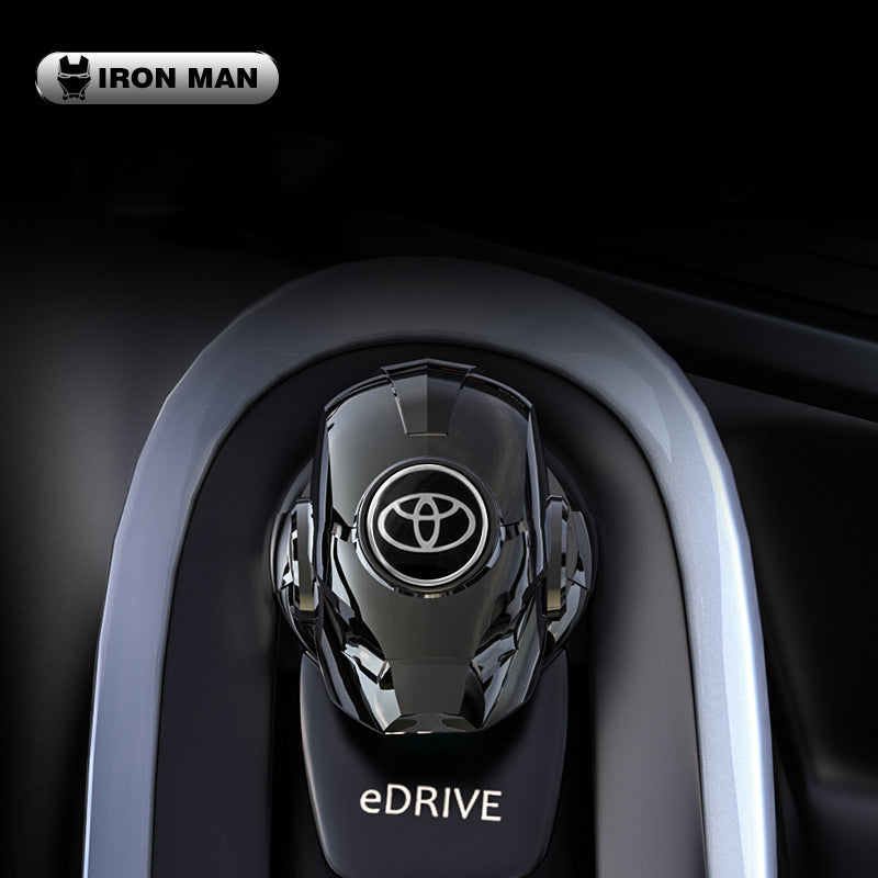 „Iron Man“ automobilio užvedimo mygtuko apsauginis dangtelis-LT