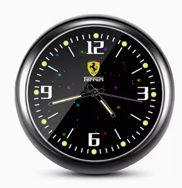 Ζεστές εκπτώσεις ✨50% έκπτωση ✨Φωτεινό ρολόι αυτοκινήτου με χαλαζία-GR