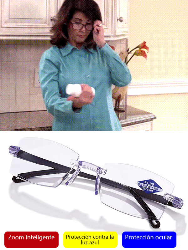 Okuliare na čítanie s automatickým priblížením 