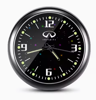 Ζεστές εκπτώσεις ✨50% έκπτωση ✨Φωτεινό ρολόι αυτοκινήτου με χαλαζία-GR