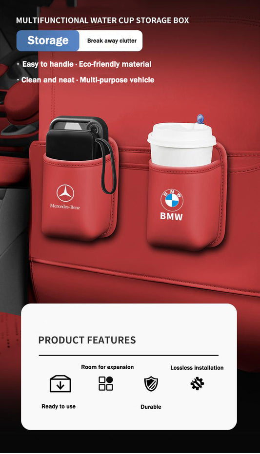 Odinis automobilio puodelių laikiklis organizatorius-LT