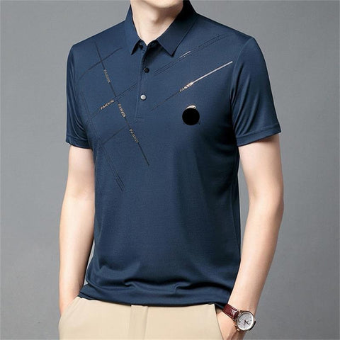 ✨Męska koszula Ice Silk Stretch Shirt