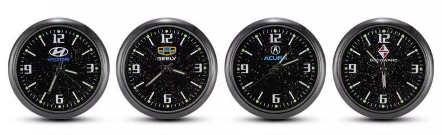 Karštas išpardavimas ✨50% nuolaida ✨Šviečiantis kvarcinis automobilio laikrodis-LT