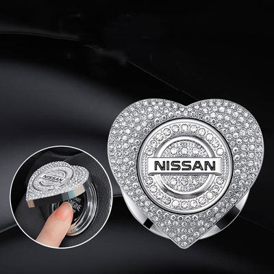 Προσφορές 2025🔥Προστατευτική θήκη με κουμπί σε σχήμα καρδιάς, διακοσμημένη με διαμάντια-GR 