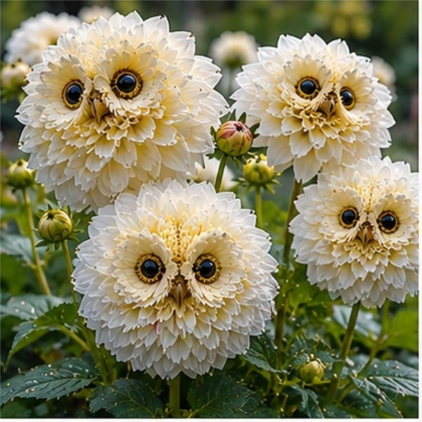 ✨ Magiczne rośliny 🦉 Poznaj cebulki dalii sowiookiej
