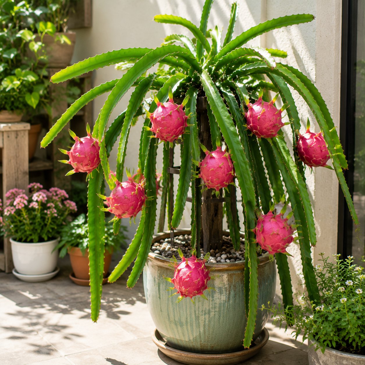 Dragon fruit seedlings – Grow exotic, sweet and delicious dragon fruit at home 🌵