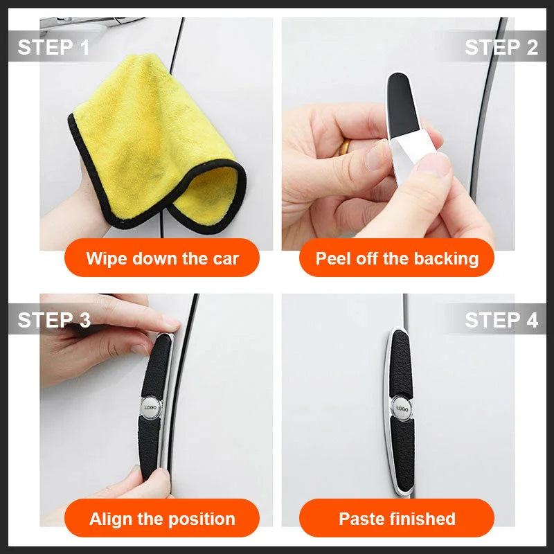 Ταινίες προστασίας άκρων πόρτας αυτοκινήτου (4 τεμ./1 σετ)-GR