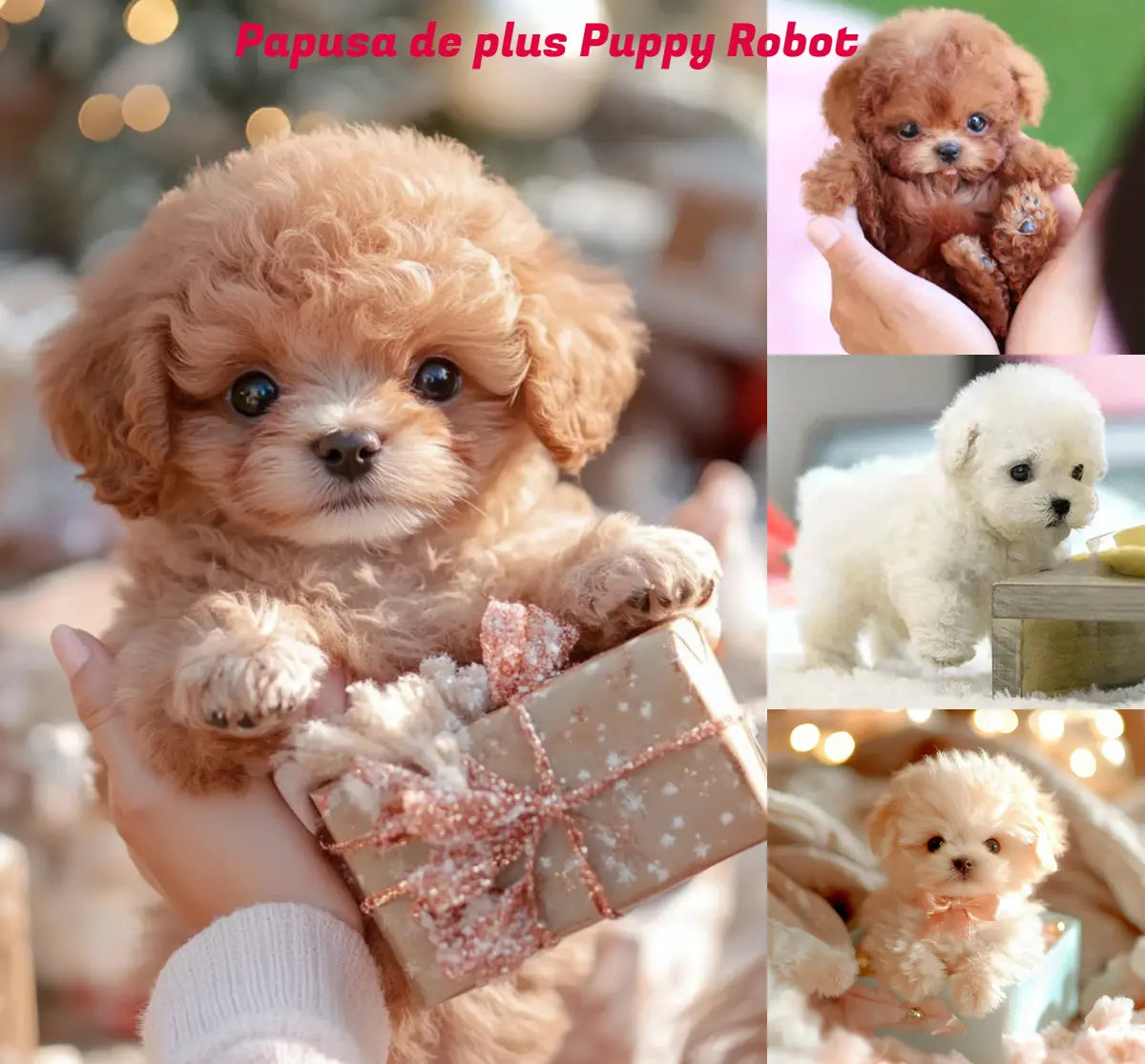 🔥Καυτή Προσφορά🔥Το Ρεαλιστικό Λούτρινο Ρομπότ Κουτάβι μου🐶-GR