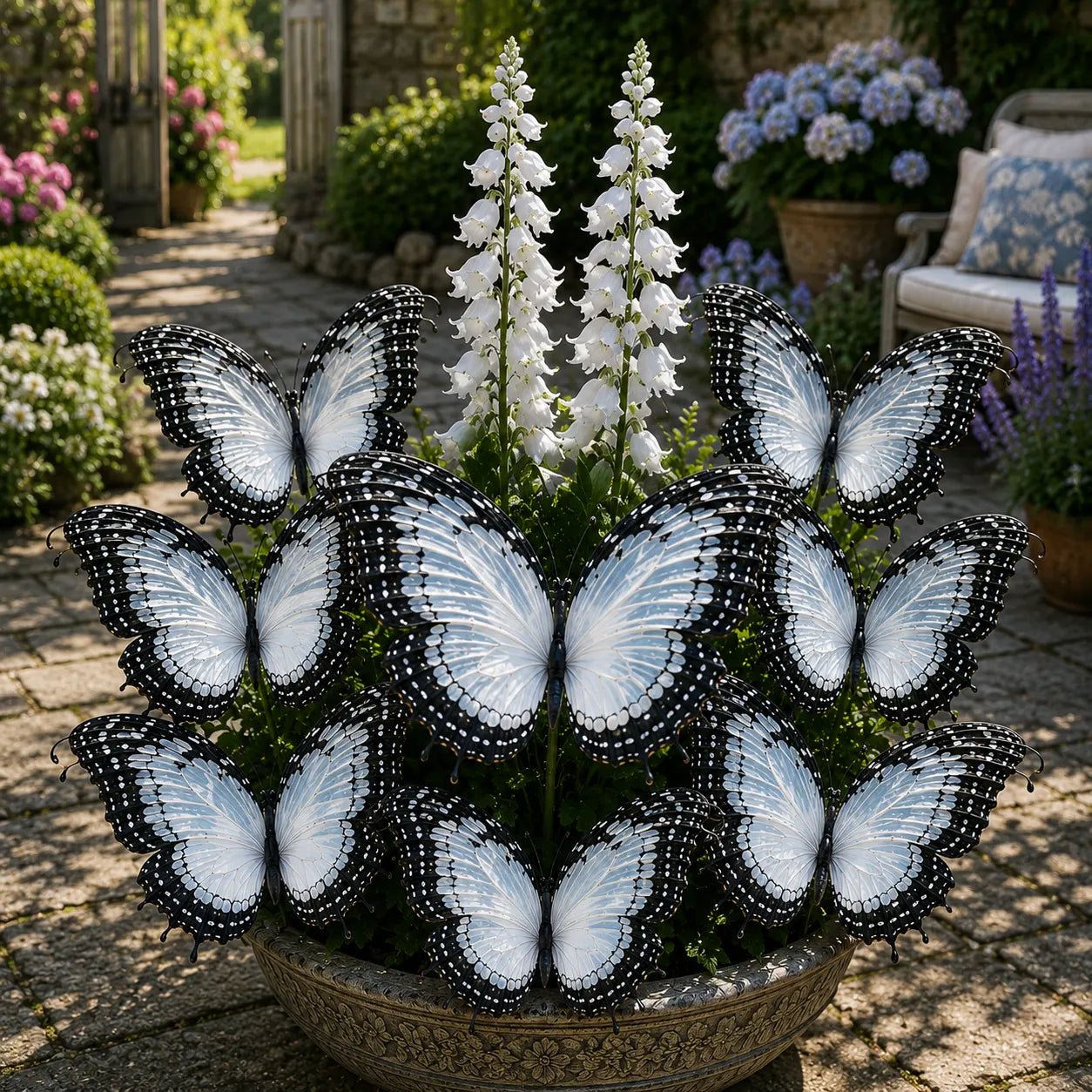 🦋 Bulwy funkii Butterfly Garden - 🌸Funkia, która wygląda jak ogród pełen motyli