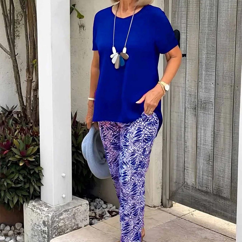 Moteriškas dviejų dalių kasdieninis komplektas-LT