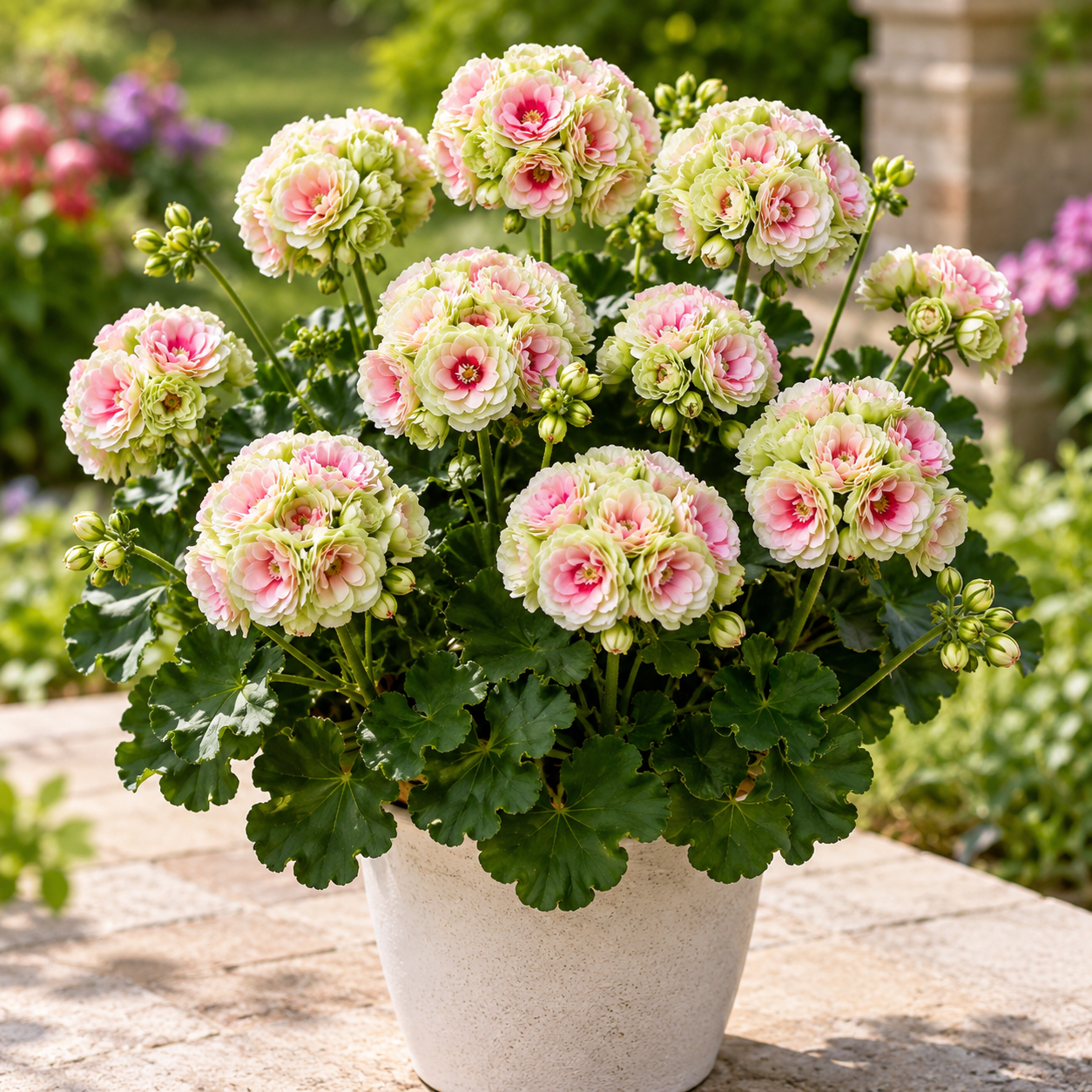 💜 Nasiona geranium gigantycznego Pom-Pom