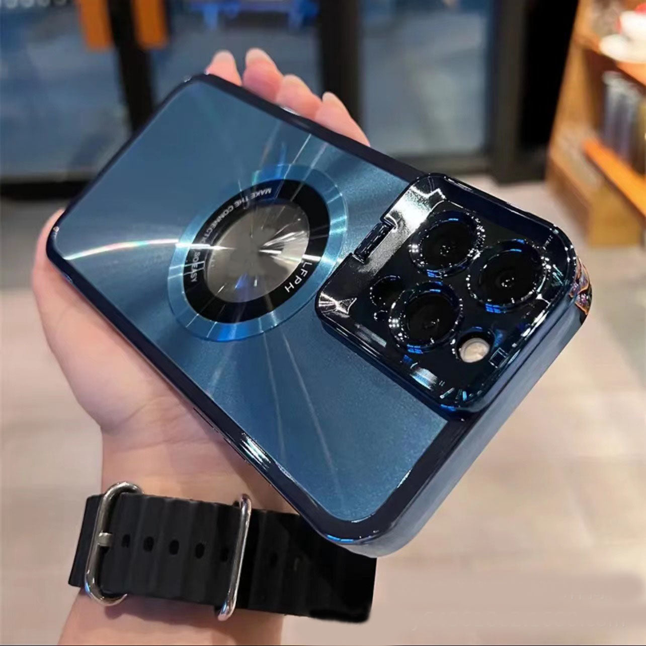 Magnetické puzdro na bajonetový objektív iPhone s