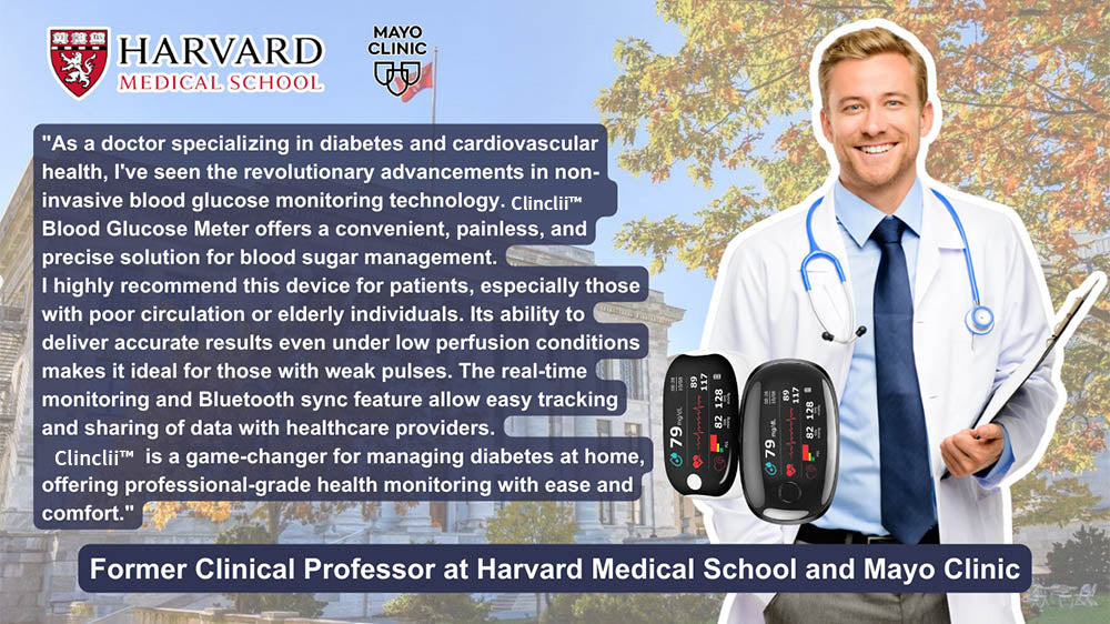 【🎁Šventinis pasiūlymas🎄】„GlucoSense“ piršto galiuko pulso oksimetras su spaustuku – angliška versija (keturių spalvų LED)-LT