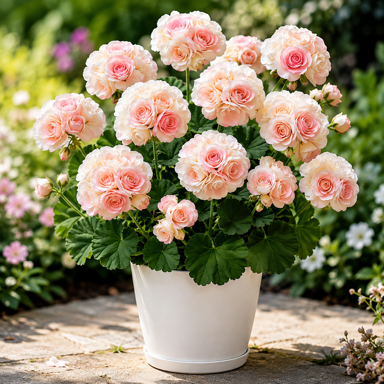 💜 Nasiona geranium gigantycznego Pom-Pom