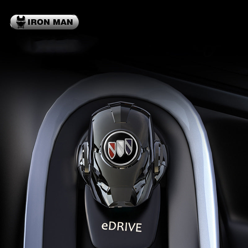 „Iron Man“ automobilio užvedimo mygtuko apsauginis dangtelis-LT