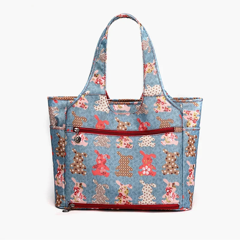 Módna kabelka s potlačou