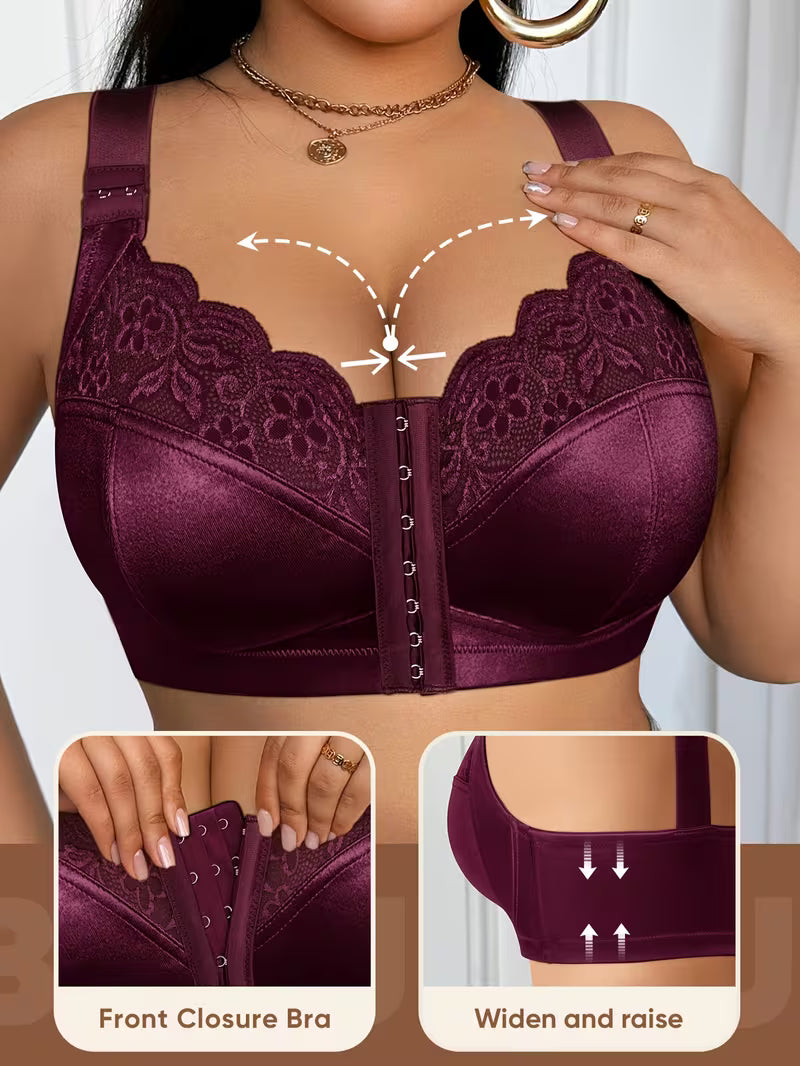 👙TRIUMPH – [4 szt.]🔥50% zniżki na damskie biustonosze z pełnym pokryciem dla kobiet o większych rozmiarach – Biustonosze w dużych rozmiarach o wyrazistych proporcjach