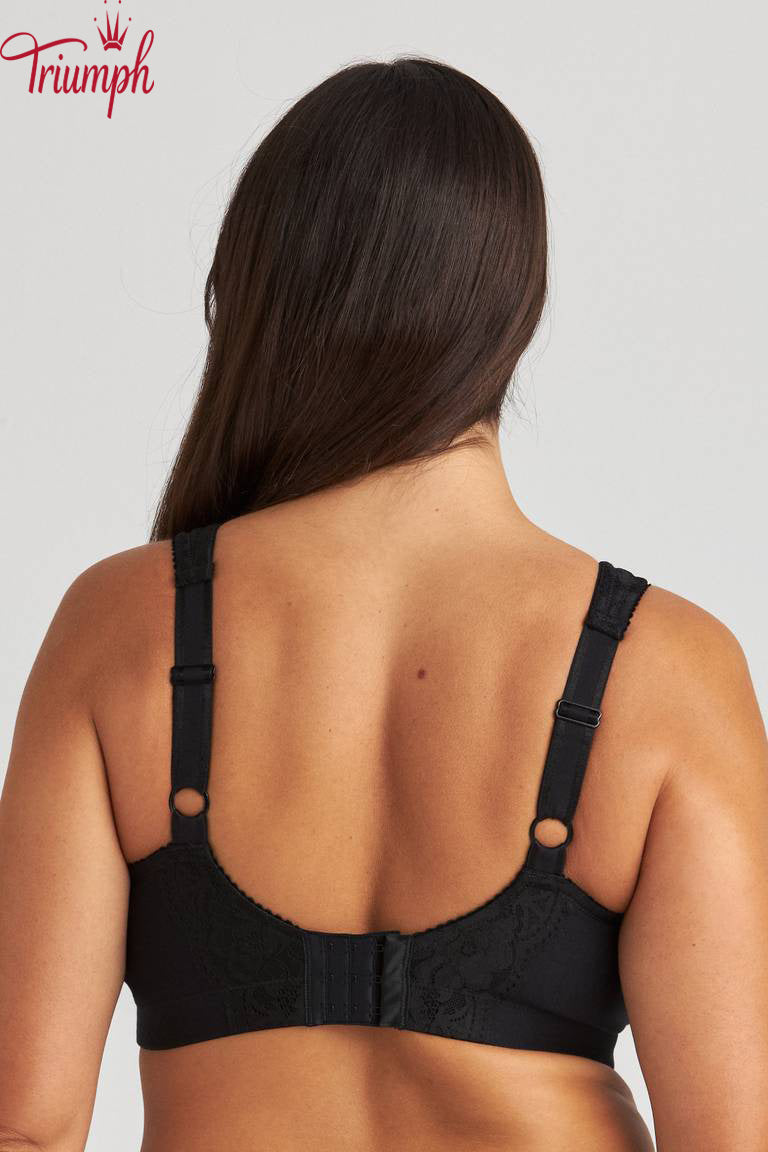 Triumph - (4 vnt. pakuotė) medvilninė liemenėlė be lankelių--LT