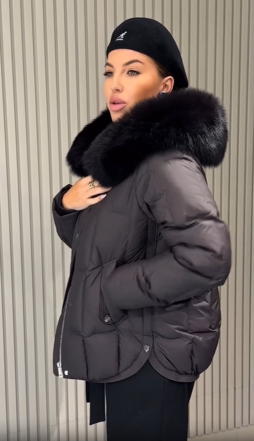 🔥Madinga žieminė moteriška nuimama pliušinė laisvalaikio striukė 2025 metams-LT