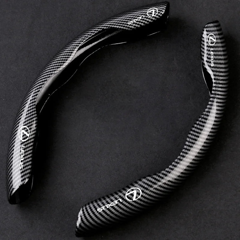 🔥Νέο κάλυμμα τιμονιού από ανθρακονήματα γενικής χρήσης (2 τεμάχια)❗Ταιριάζει σε όλα τα μοντέλα-GR