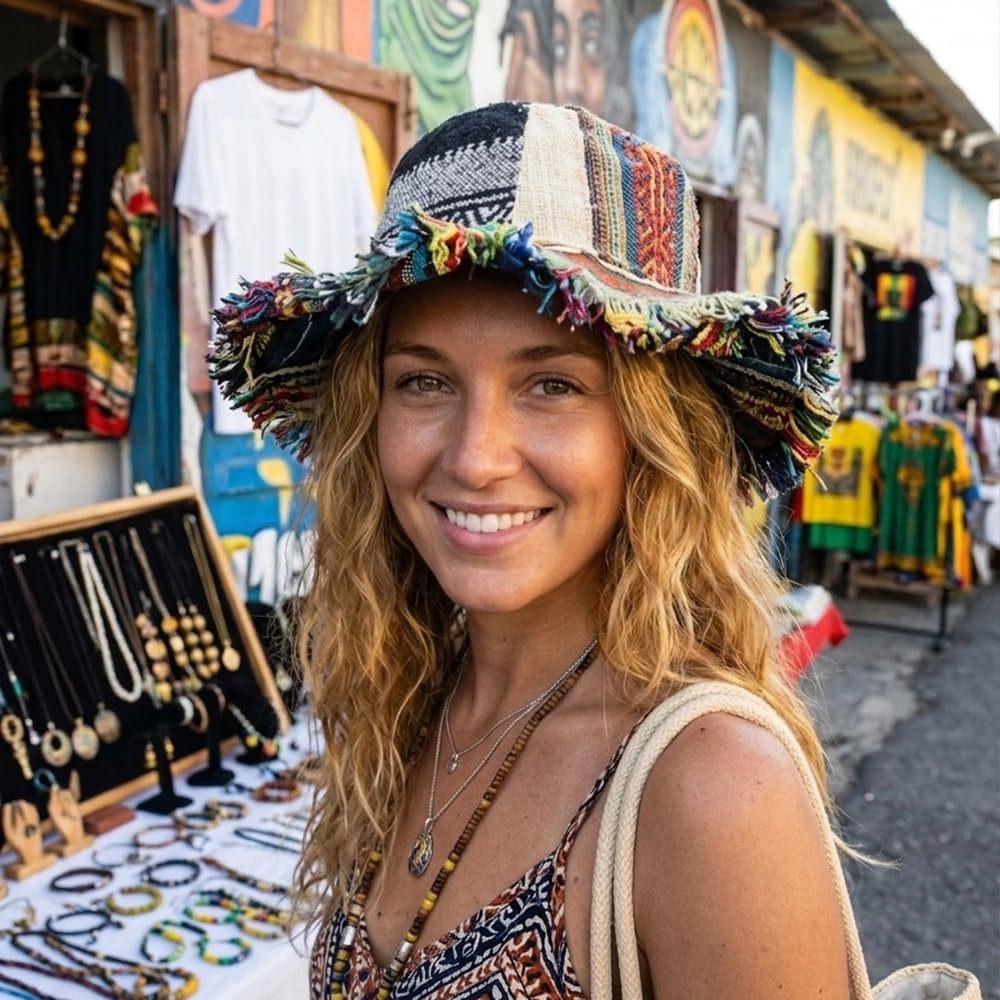 🎨Ograniczona czasowo zniżka 50%🤠Ręcznie robiony kapelusz rybaka z postrzępionymi brzegami, z czystej bawełny, miękki, retro kapelusz przeciwsłoneczny👒