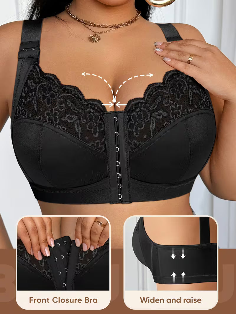 👙TRIUMPH – [4 szt.]🔥50% zniżki na damskie biustonosze z pełnym pokryciem dla kobiet o większych rozmiarach – Biustonosze w dużych rozmiarach o wyrazistych proporcjach