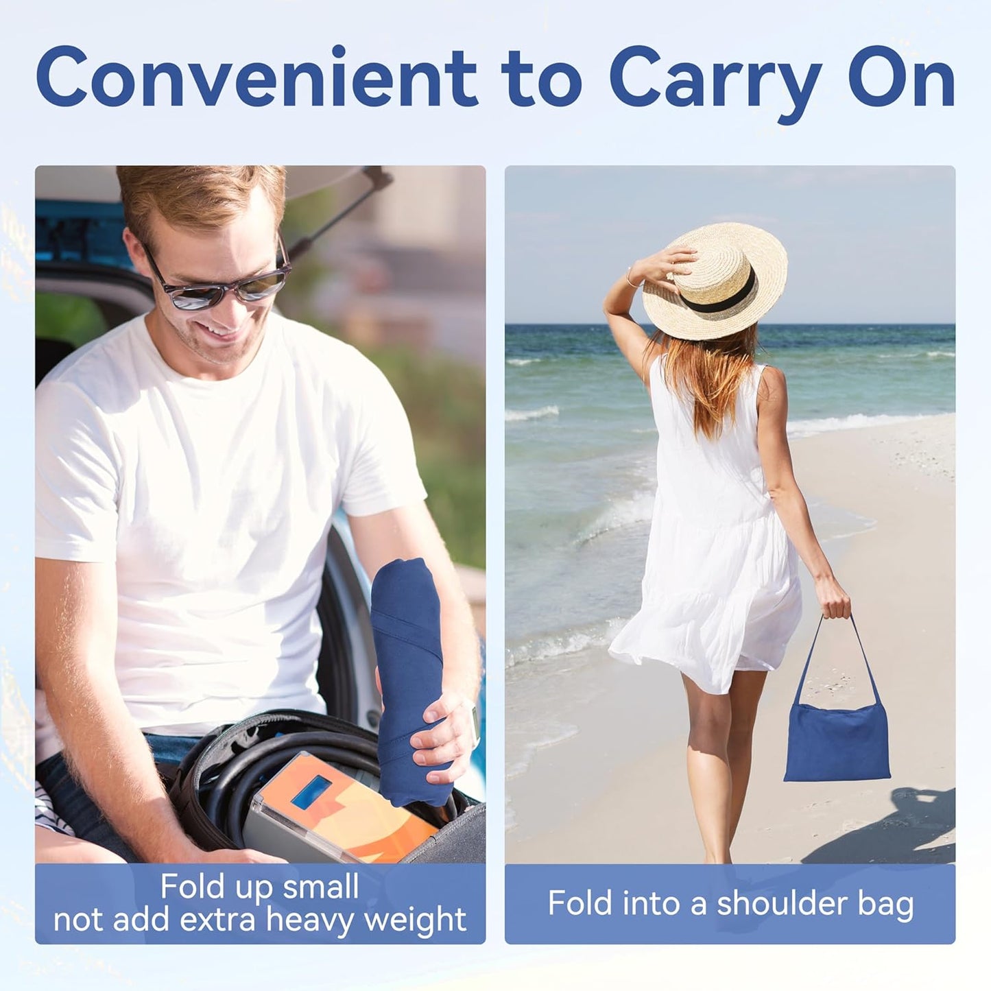 🏖️🌞 Πετσέτα ηλιοθεραπείας σε τσάντα με τσέπες για αποθήκευση πραγμάτων💦-LT 