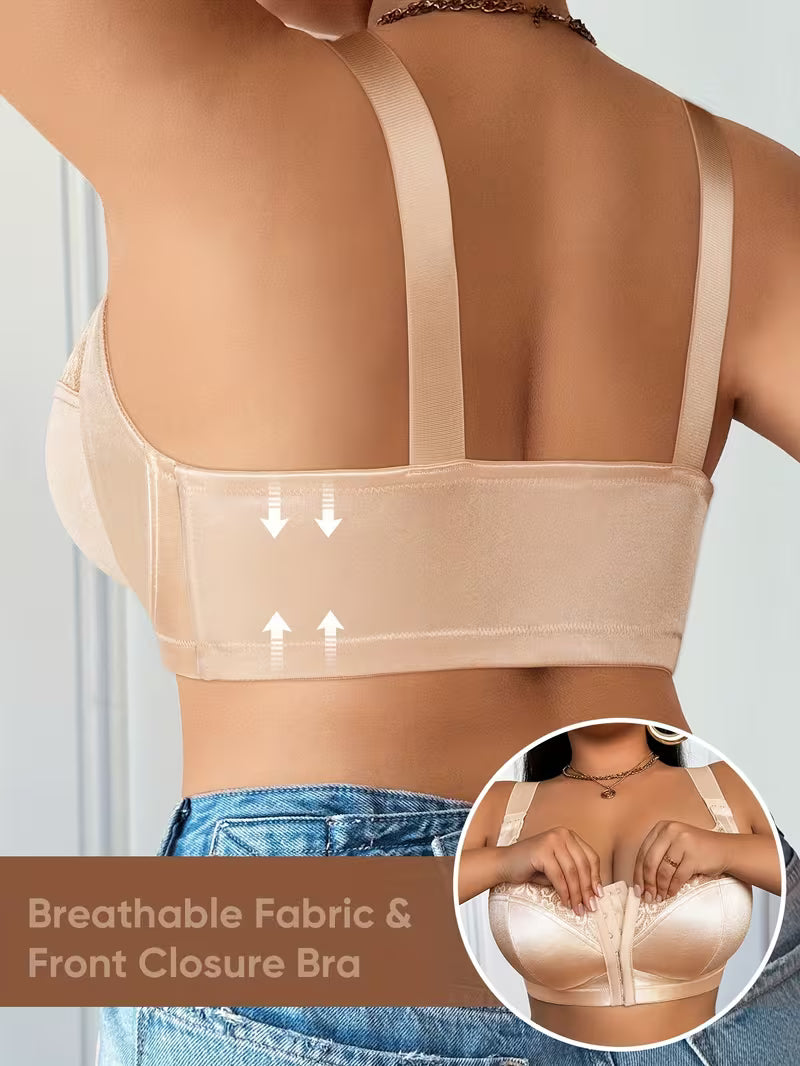 👙TRIUMPH – [4 szt.]🔥50% zniżki na damskie biustonosze z pełnym pokryciem dla kobiet o większych rozmiarach – Biustonosze w dużych rozmiarach o wyrazistych proporcjach