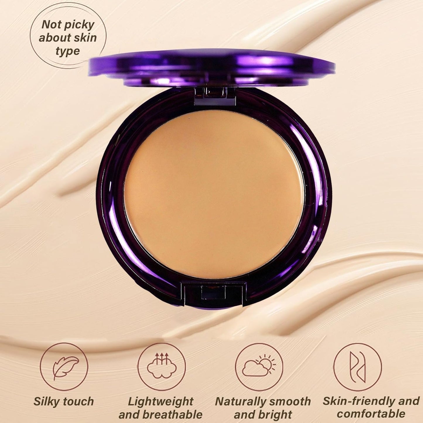 🔥 Pirkite vieną, gaukite antrą nemokamai! 🎁 Švelnus, matinis kreminis maskuoklis-LT