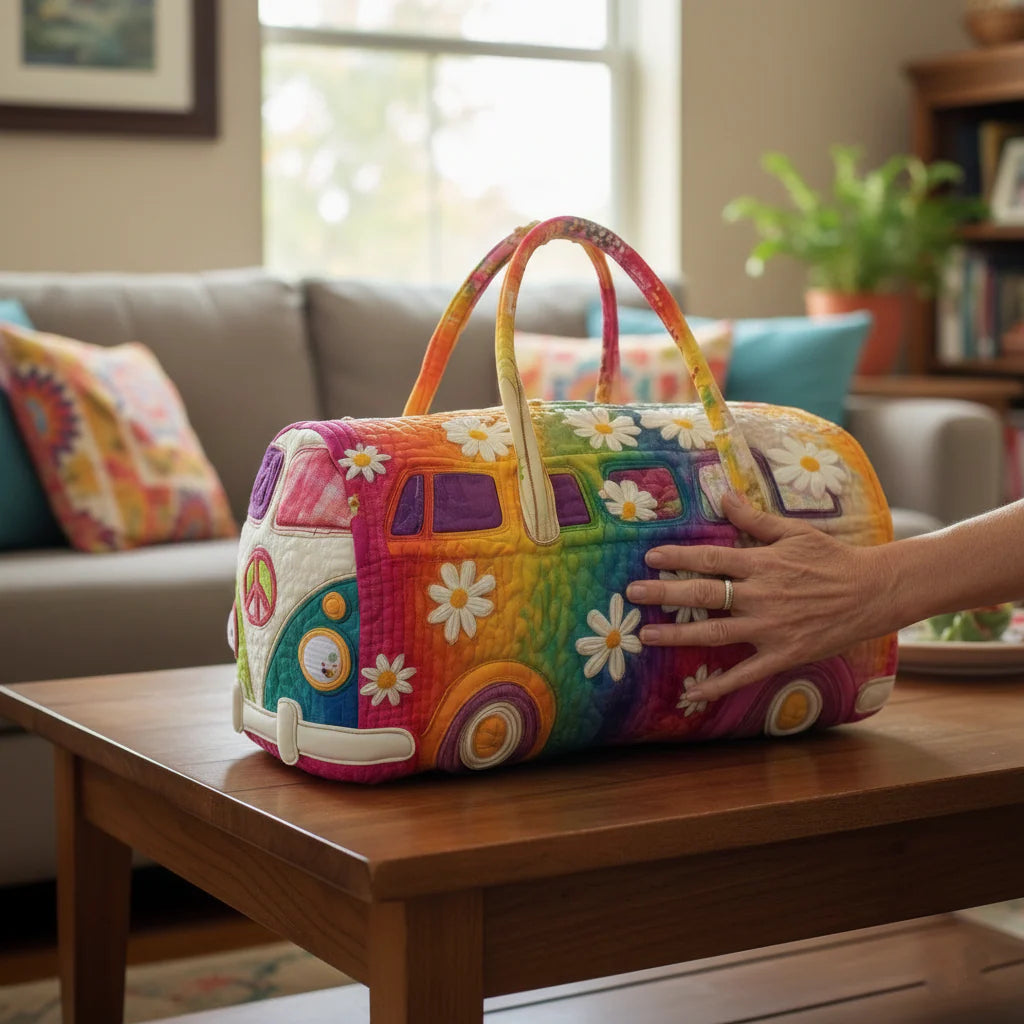 Torba podróżna Hippie Van Quilted