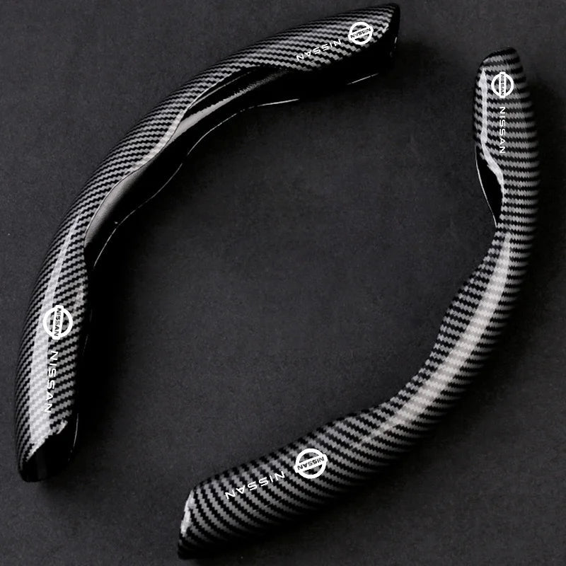 🔥Νέο κάλυμμα τιμονιού από ανθρακονήματα γενικής χρήσης (2 τεμάχια)❗Ταιριάζει σε όλα τα μοντέλα-GR