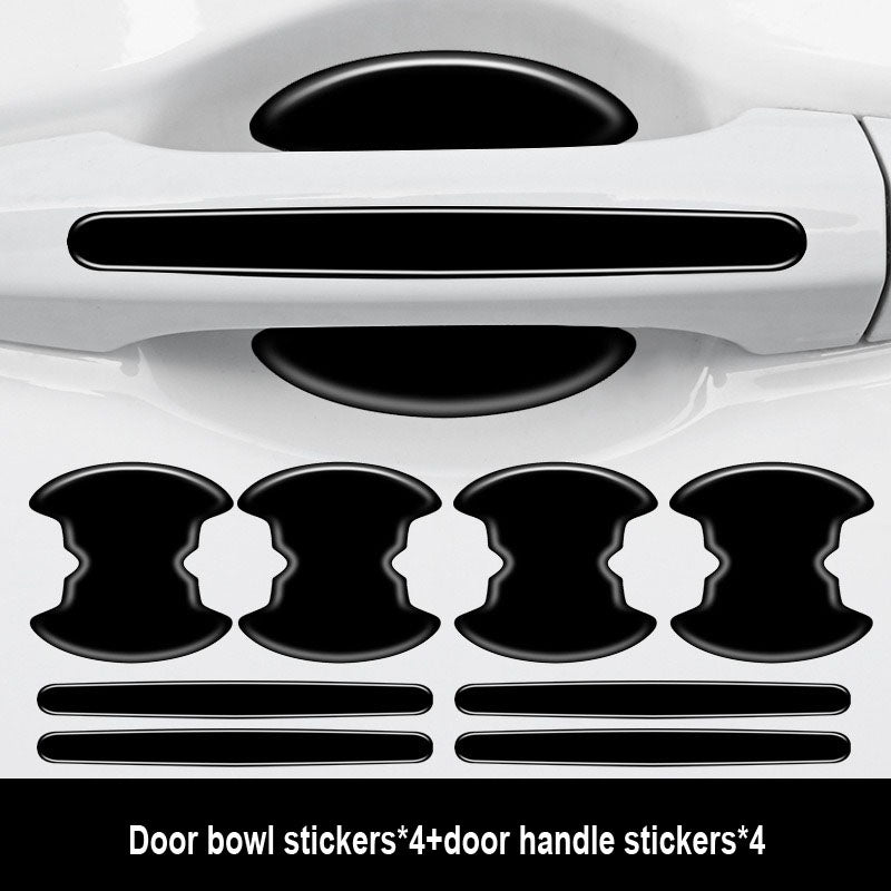Sutirštinti automobilio durelių klijai su logotipu ✨8 vnt.✨--LT