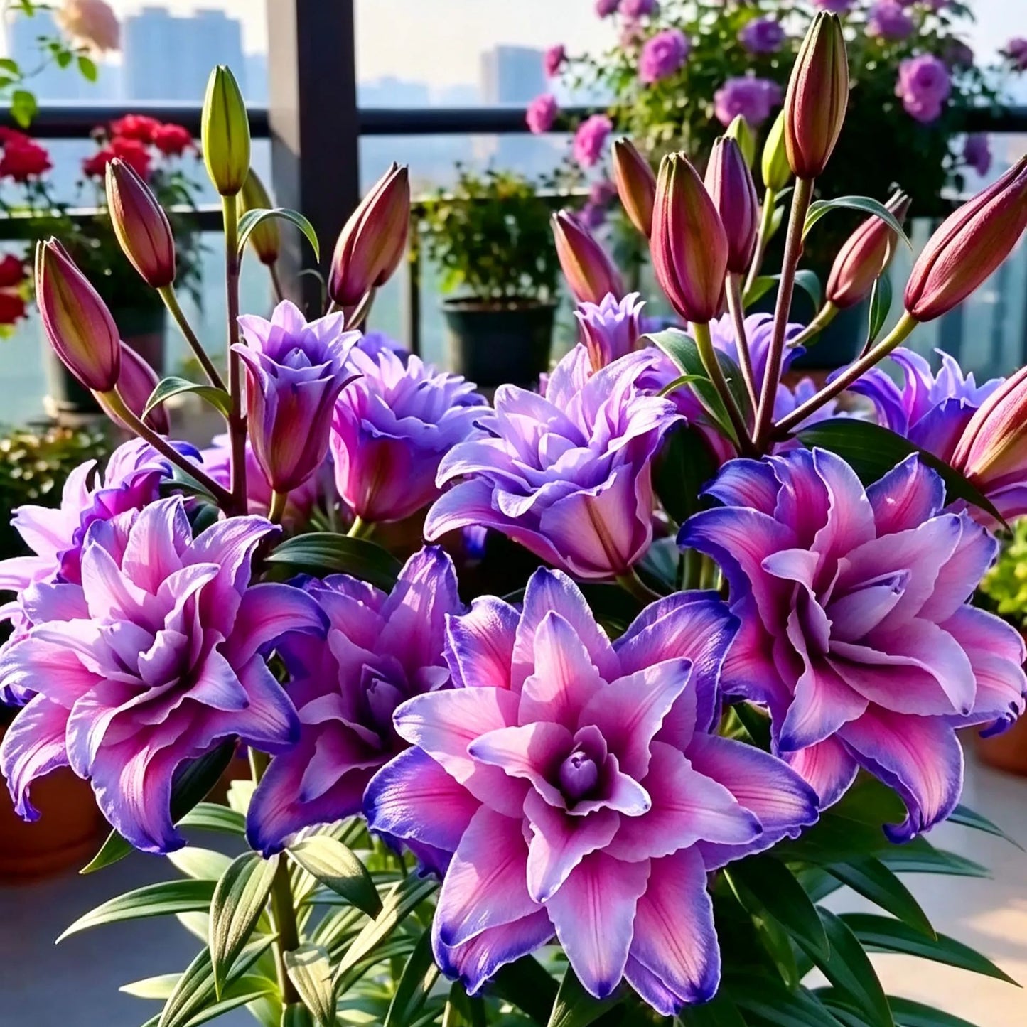 Czarna Magia Lilia🌺Perfumowane Cebulki Lilii – Świeże i Słodkie