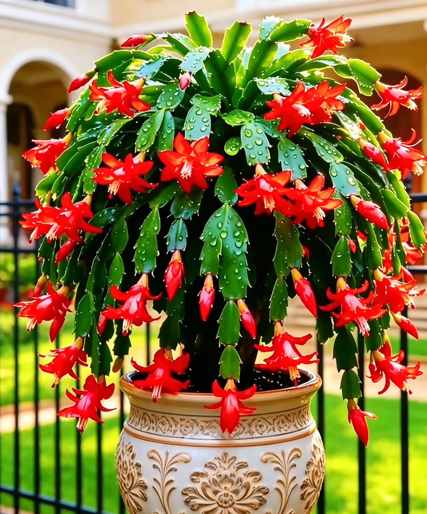 🦀Mieszane kolory cebul Schlumbergera – łatwe w pielęgnacji kwiaty w każdym odcieniu, nawet zimą ❄️🌈