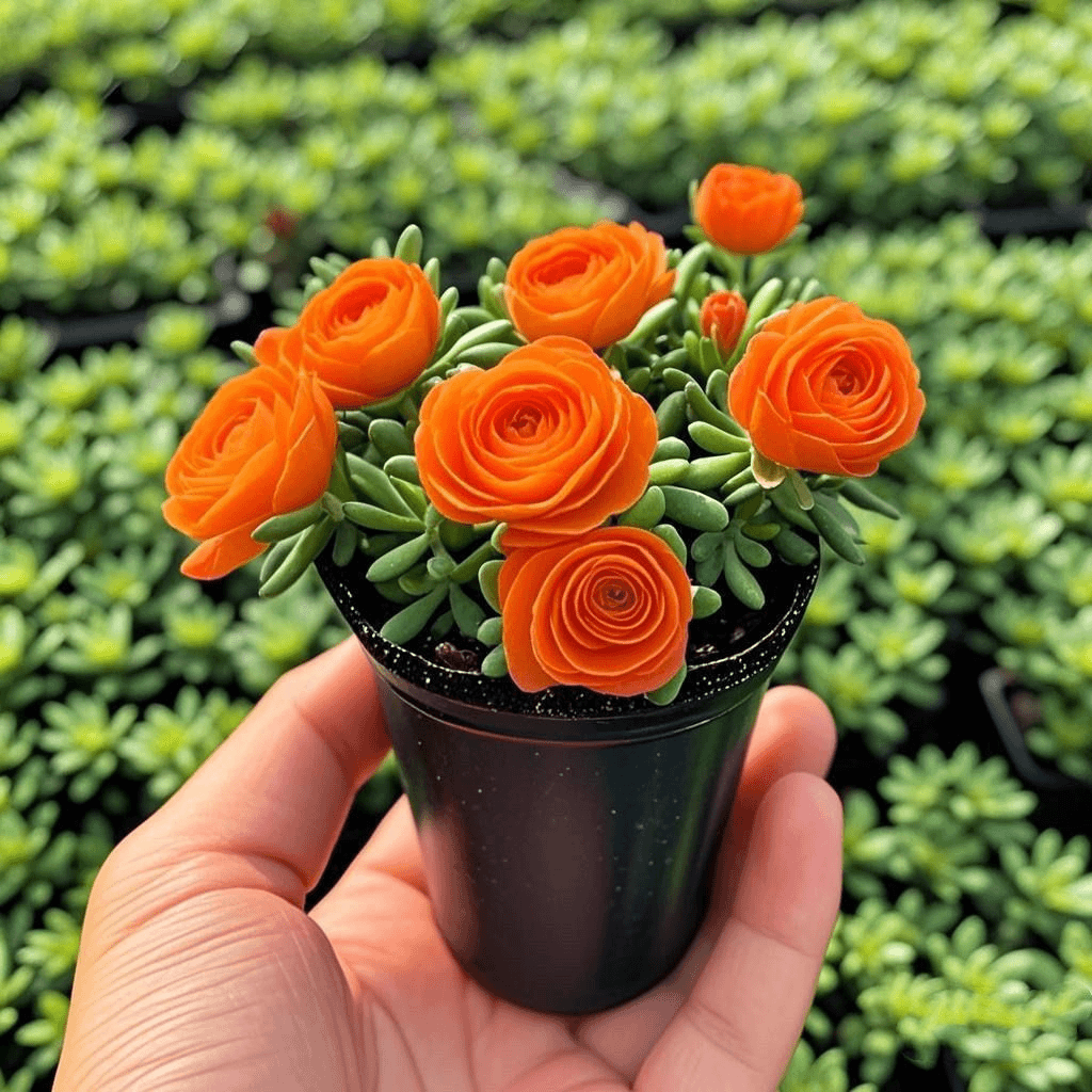 Dvigubos rožės orchidėjų svogūnėliai – atsparūs ir kvapnūs-LT