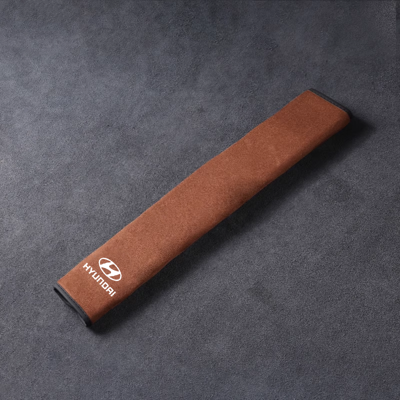 Κάλυμμα ζώνης ασφαλείας SilkLeather - προστασία λαιμού και επιλογή λογότυπου-GR